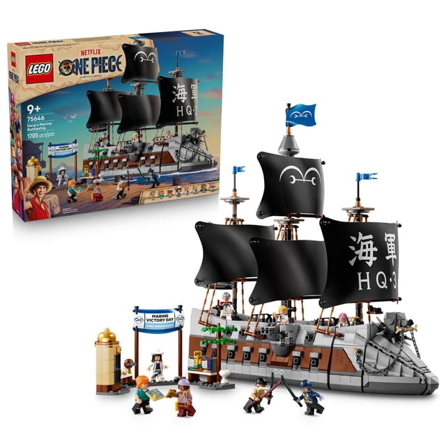 LEGO ONE PIECE Garp's Marine Battleship, 705 pc.