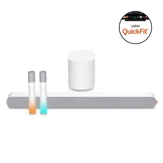 VIZIO MicMe 2.1 Channel Karaoke Soundbar, QuickFit® Compatible