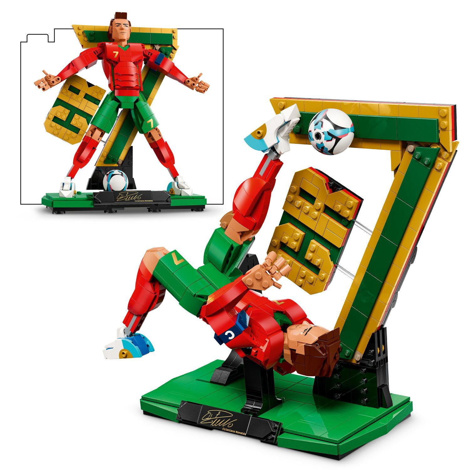 LEGO Editions Cristiano Ronaldo Soccer Legend, 854 pc. - Samsclub.com
