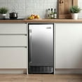 thumbnail image 2 of Frigidaire Gallery Under Counter Ice Maker, 80 Lbs. Daily Production, Stainless Steel Design, 2 of 9