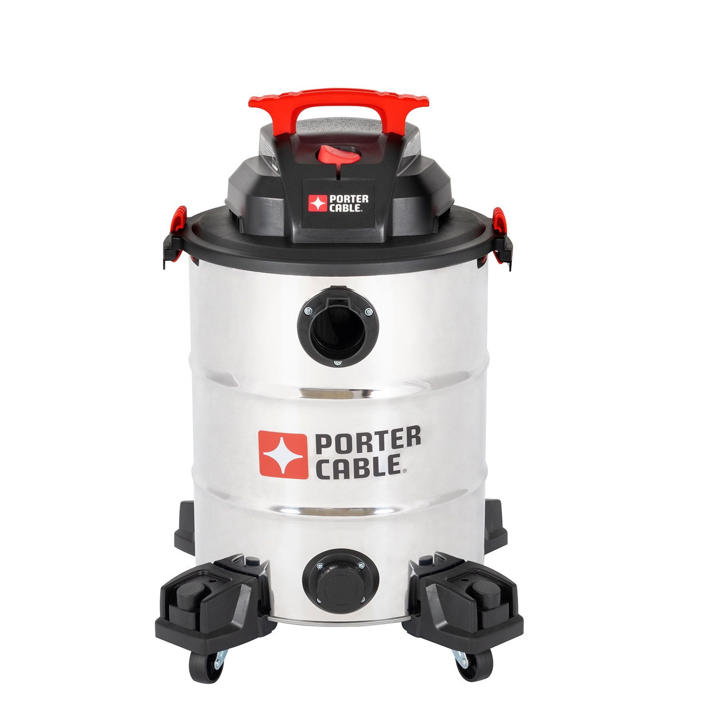 PORTER-CABLE 10 gal. Corded 6.5 HP Stainless Wet/Dry Shop Vacuum