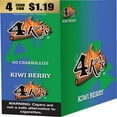 thumbnail image 1 of 4K's Cigarillo Foil Pouch, Kiwiberry Pre-Priced $1.19 for 4 cigars, 15 pack, 1 of 2