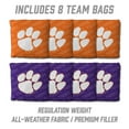 thumbnail image 4 of YouTheFan Clemson Tigers 2'x4' Cornhole Board Set, 4 of 6