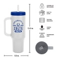 thumbnail image 3 of Logo Brands Indianapolis Colts Stainless Steel Leakproof Tumbler, 3 of 6