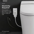thumbnail image 6 of OVE Decors Ella White Tall Elongated Smart Toilet with Bidet Toilet Seat, 6 of 17