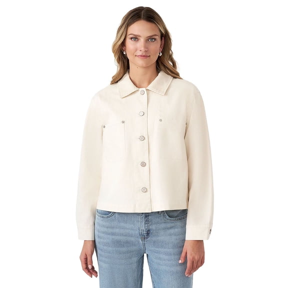 Edited by Hunter McGrady Women's Cropped Chore Jacket