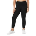 thumbnail image 6 of Member's Mark Women's 2 Pack French Terry Luxe Ankle Legging, 6 of 8