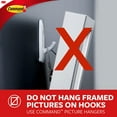 thumbnail image 8 of Command Outdoor Medium Metal Hooks Club Pack, 2 Hooks, 4 Strips, 8 of 11