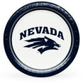 thumbnail image 1 of Nevada Wolf Pack NCAA Round Paper Plates, 10", 85 ct., 1 of 6