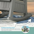 thumbnail image 7 of Suncast Rocking Chair with Under-Seat Storage, 7 of 10
