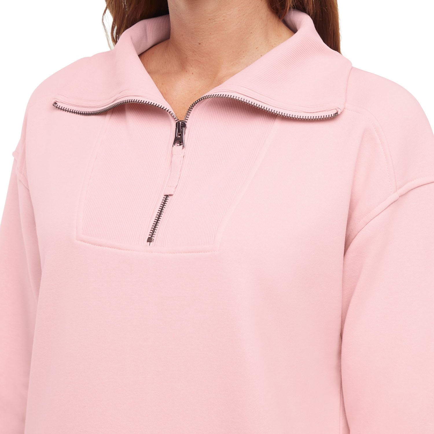 Sweat Femme Crew Clothing Rose – Taille 14 (UK) – Coton Jersey – État Correct