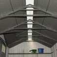 thumbnail image 6 of Lifetime 8' x 17.5' Outdoor Storage Shed Dual Entry, Tan, 6 of 25