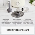 thumbnail image 3 of Martha Stewart 10-Cup Electric Food Processor & Chopper, 3 of 11