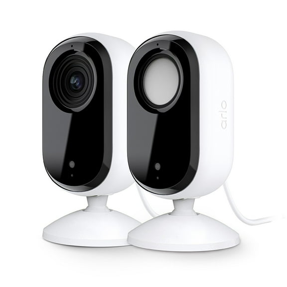 Arlo Essential Indoor Security Camera HD (2nd Gen), 2-Pack
