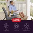 thumbnail image 11 of Keter Rio Resin Outdoor Wicker Patio Furniture Set, 3pc, 11 of 11