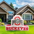 thumbnail image 2 of Logo Brands Ohio State Buckeyes Pre-Lit 7’x10’ Team Inflatable, 2 of 6
