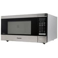 thumbnail image 3 of Panasonic 1.6 cu. ft. Stainless-Steel Microwave Oven, 3 of 8