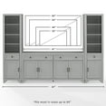 thumbnail image 4 of Crosley Furniture Tara 3-Piece Entertainment Set, Assorted Colors, 4 of 18
