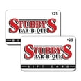 thumbnail image 1 of Stubby's BBQ Restaurant Gift Card - 2 x $25, 1 of 3