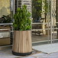 thumbnail image 2 of Keter Signature Collection 20" Resin Round Conic Planter, 2 of 9
