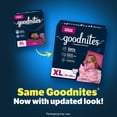 thumbnail image 4 of Goodnites Nighttime Bedwetting Underwear for Girls, Sizes Extra Small - Extra Extra Large, 4 of 15