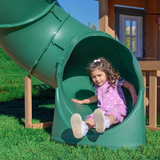 KidKraft Horizon Lookout Wooden Outdoor Swing Set - Samsclub.com