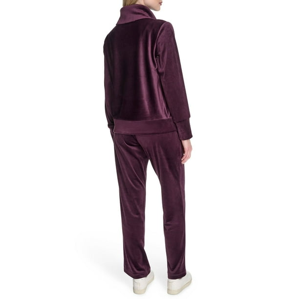 Halston Women's Velour Quarter-Zip Pullover - Samsclub.com