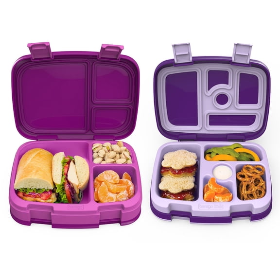 One Bentgo Fresh and One Bentgo Kids Lunch Box, Choose Color