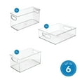 thumbnail image 6 of iDesign 6-Piece Recycled Kitchen Organization and Storage Set, 6 of 11