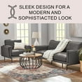 thumbnail image 3 of Member's Mark Asher Modern Leather Chair, Assorted Colors, 3 of 9