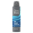thumbnail image 6 of Dove Men's+Care Clean Comfort Antiperspirant Deodorant Dry Spray, 3.8 oz., 3 pk., 6 of 7