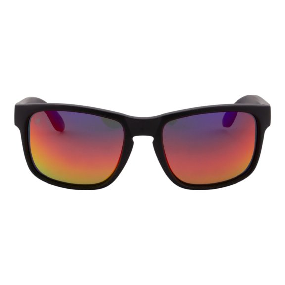 Blenders Canyon Sunglasses, Matte Black/Red