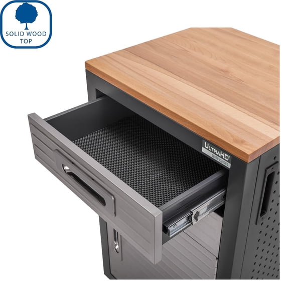 Seville Classics UltraHD Interlocking 2-Drawer Rolling Storage