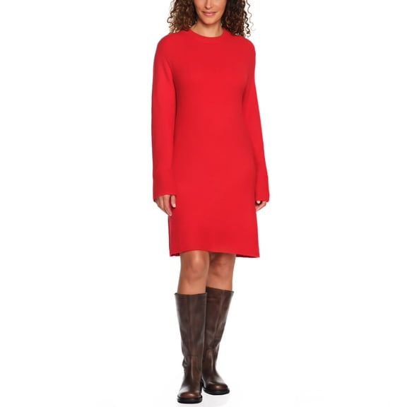 Lands' End Crewneck Sweater Dress