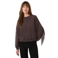 thumbnail image 1 of Edited by Maren Morris Women's Fringe Sweatshirt, 1 of 14