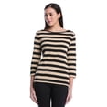 thumbnail image 1 of Rafaella Women's 3/4 Sleeve Boatneck Top, 1 of 11