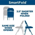 thumbnail image 5 of COSCO SmartFold Padded Fabric Folding Chair, Single and 4 Pack, 5 of 6
