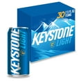 thumbnail image 1 of Keystone Light Lager Beer, 12 fl. oz. can, 30 pk., 1 of 10