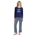 thumbnail image 2 of Life is Good Ladies 3 Piece PJ Set, 2 of 8