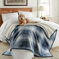 thumbnail image 2 of Member's Mark Plush Sherpa Throw, 60" x 70" (Assorted Styles), 2 of 6