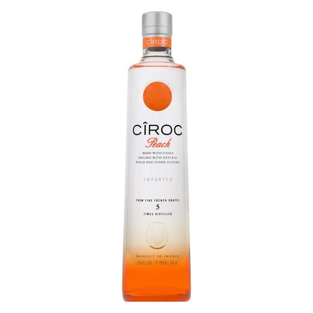CIROC Peach Vodka (750mL)