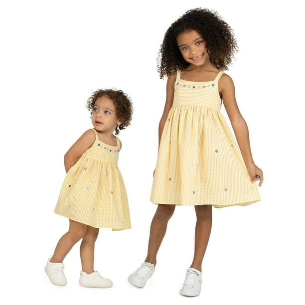 Counting Daisies Toddler Girls Woven Dress