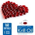 thumbnail image 5 of Member's Mark Extra Strength Antarctic Pure Omega-3 Krill Oil, 500 mg, 160 ct., 5 of 6