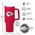 thumbnail image 5 of Logo Brands Kansas City Chiefs Tumbler Set, 5 of 5