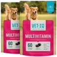 thumbnail image 1 of VETIQ Multivitamin Soft Dog Chews, Hickory Smoke Flavored 60 ct., 2 pk., 1 of 7