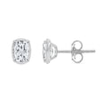 thumbnail image 1 of Lab Created Fancy Cut Diamond Stud Earrings in 14K Gold, 1 of 6
