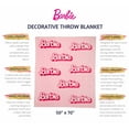 thumbnail image 3 of Barbie 60"x70" Fleece Throw, 3 of 5