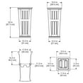 thumbnail image 3 of Mayne Colebrook 32" Tall Planter, 3 of 4