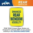 thumbnail image 3 of Peak Rear Wiper Blade - 10", 11", 12", 13", 14", 15", 16", 3 of 5