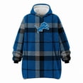 thumbnail image 1 of Pegasus Sports Detroit Lions Wearable Sherpa Throw, 1 of 7